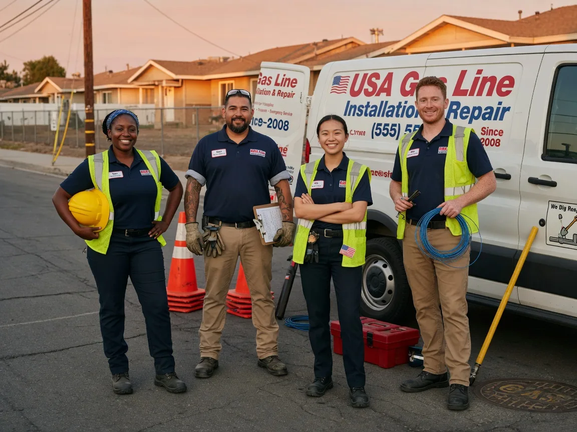 Gas Line Installation company in Novato, CA